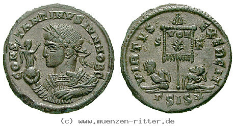Klicken Sie auf das Bild um es auf Ihrem Rechner zu speichern constantinus-ii--caesar-follis/erom3258.jpg