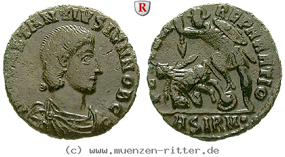 Klicken Sie auf das Bild um es auf Ihrem Rechner zu speichern constantius-gallus-caesar-follis/103235.jpg