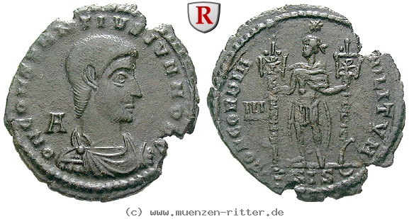 Klicken Sie auf das Bild um es auf Ihrem Rechner zu speichern constantius-gallus-caesar-follis/90896.jpg