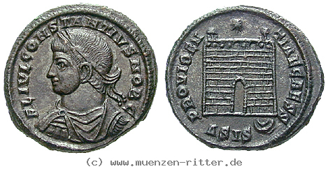 Klicken Sie auf das Bild um es auf Ihrem Rechner zu speichern constantius-ii--caesar-follis/22617.jpg