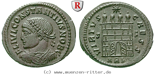 Klicken Sie auf das Bild um es auf Ihrem Rechner zu speichern constantius-ii--caesar-follis/67522.jpg