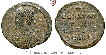 Klicken Sie auf das Bild um es auf Ihrem Rechner zu speichern constantius-ii--caesar-follis/86371.jpg