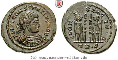 Klicken Sie auf das Bild um es auf Ihrem Rechner zu speichern constantius-ii--caesar-follis/99462.jpg