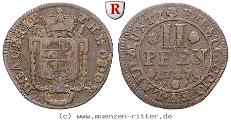 Klicken Sie auf das Bild um es auf Ihrem Rechner zu speichern corvey-abtei-theodor-von-brabeck-2-pfennig/23877.jpg