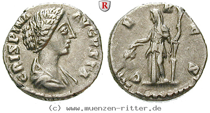 Klicken Sie auf das Bild um es auf Ihrem Rechner zu speichern crispina-frau-des-commodus-denar/43294.jpg