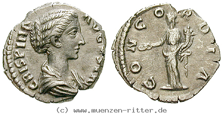 Klicken Sie auf das Bild um es auf Ihrem Rechner zu speichern crispina-frau-des-commodus-denar/44921.jpg