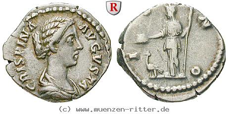 Klicken Sie auf das Bild um es auf Ihrem Rechner zu speichern crispina-frau-des-commodus-denar/67977.jpg