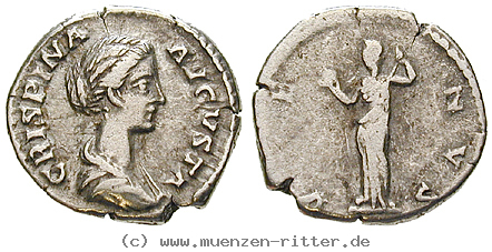 Klicken Sie auf das Bild um es auf Ihrem Rechner zu speichern crispina-frau-des-commodus-denar/81177.jpg