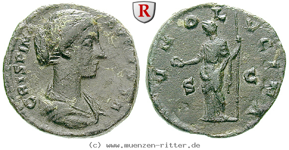 Klicken Sie auf das Bild um es auf Ihrem Rechner zu speichern crispina-frau-des-commodus-dupondius/53860.jpg