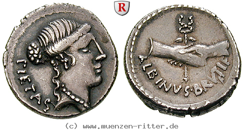 Klicken Sie auf das Bild um es auf Ihrem Rechner zu speichern d-iunius-brutus-albinus-denar/76843.jpg