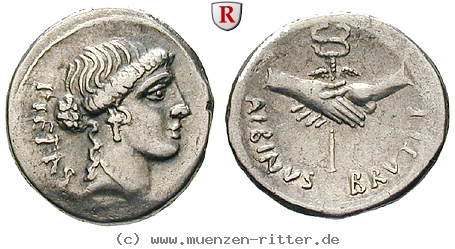Klicken Sie auf das Bild um es auf Ihrem Rechner zu speichern d-iunius-brutus-albinus-denar/87858.jpg