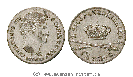 Klicken Sie auf das Bild um es auf Ihrem Rechner zu speichern daenemark-christian-viii-4-rigsbankskilling/AG19188.jpg