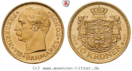 Klicken Sie auf das Bild um es auf Ihrem Rechner zu speichern daenemark-frederik-viii-10-kroner/90186.jpg