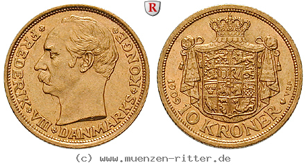 Klicken Sie auf das Bild um es auf Ihrem Rechner zu speichern daenemark-frederik-viii-10-kroner/98486.jpg