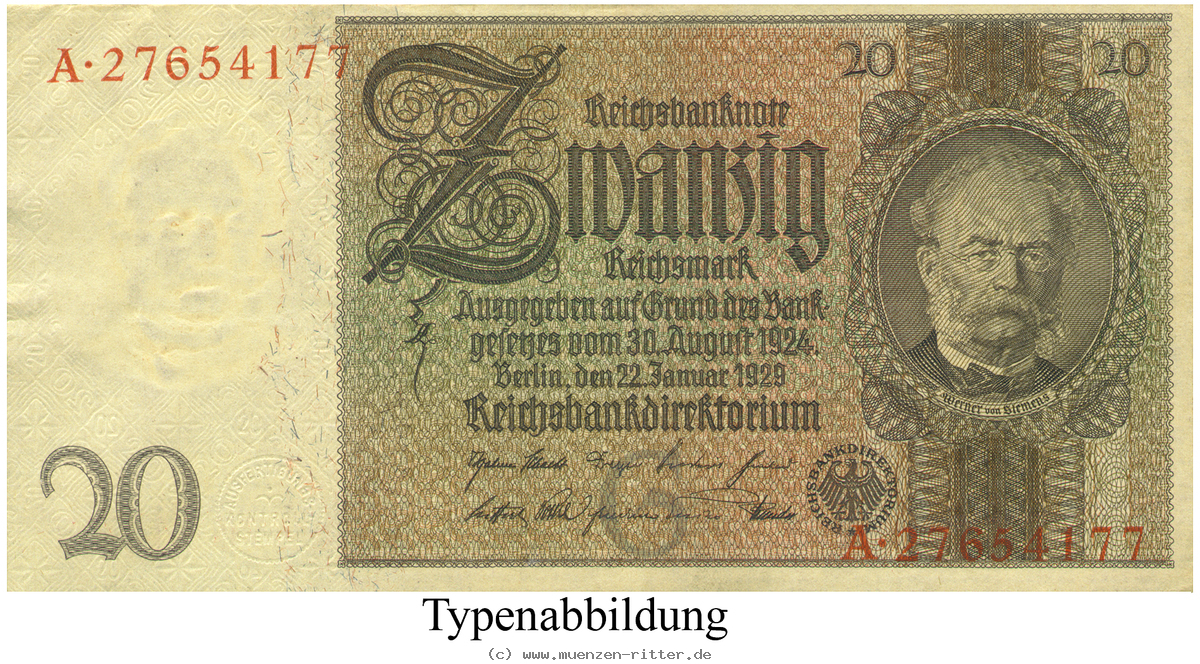 Klicken Sie auf das Bild um es auf Ihrem Rechner zu speichern deutsche-reichsbank-1924-1945-20-reichsmark/rb174.jpg