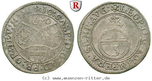 Klicken Sie auf das Bild um es auf Ihrem Rechner zu speichern deutscher-orden-johann-caspar-von-ampringen-groschen-3-kreuzer/54559.jpg
