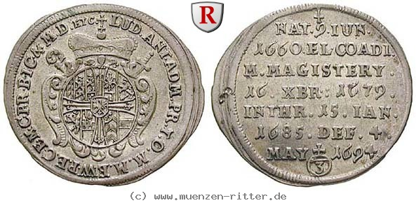 Klicken Sie auf das Bild um es auf Ihrem Rechner zu speichern deutscher-orden-ludwig-anton-von-pfalz-neuburg-groschen-3-kreuzer/81744.jpg