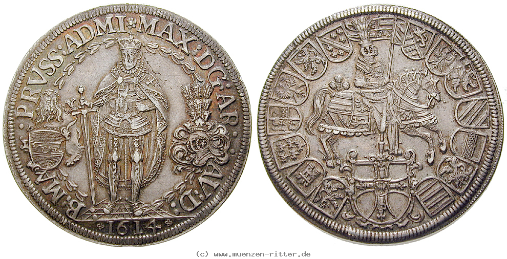 Klicken Sie auf das Bild um es auf Ihrem Rechner zu speichern deutscher-orden-maximilian-von-oesterreich-doppeltaler/81612.jpg
