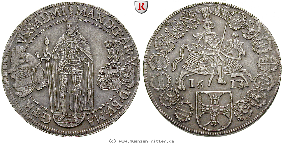 Klicken Sie auf das Bild um es auf Ihrem Rechner zu speichern deutscher-orden-maximilian-von-oesterreich-taler/76887.jpg