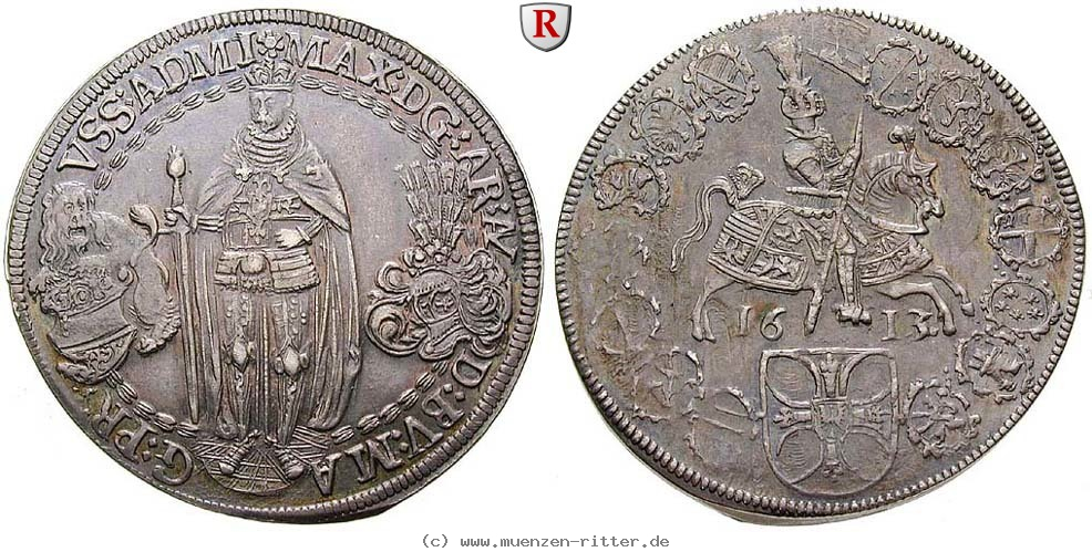 Klicken Sie auf das Bild um es auf Ihrem Rechner zu speichern deutscher-orden-maximilian-von-oesterreich-taler/81728.jpg