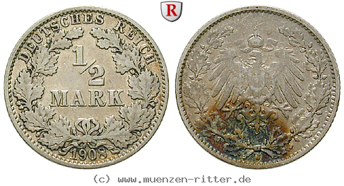 Klicken Sie auf das Bild um es auf Ihrem Rechner zu speichern deutsches-kaiserreich-1-2-mark/65980.jpg