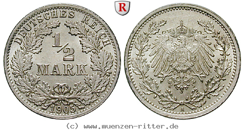 Klicken Sie auf das Bild um es auf Ihrem Rechner zu speichern deutsches-kaiserreich-1-2-mark/85251.jpg
