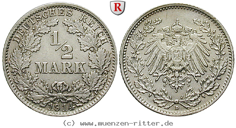 Klicken Sie auf das Bild um es auf Ihrem Rechner zu speichern deutsches-kaiserreich-1-2-mark/85268.jpg