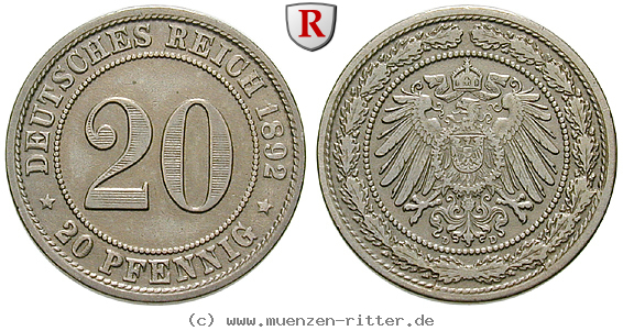 Klicken Sie auf das Bild um es auf Ihrem Rechner zu speichern deutsches-kaiserreich-20-pfennig/86720.jpg