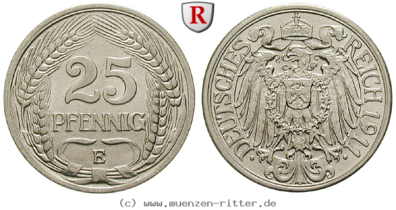 Klicken Sie auf das Bild um es auf Ihrem Rechner zu speichern deutsches-kaiserreich-25-pfennig/53613.jpg