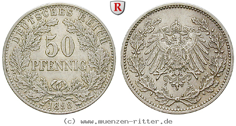 Klicken Sie auf das Bild um es auf Ihrem Rechner zu speichern deutsches-kaiserreich-50-pfennig/77860.jpg