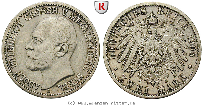 deutsches-kaiserreich-adolf-friedrich-v-2-mark/100904.jpg