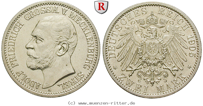 deutsches-kaiserreich-adolf-friedrich-v-2-mark/53367.jpg