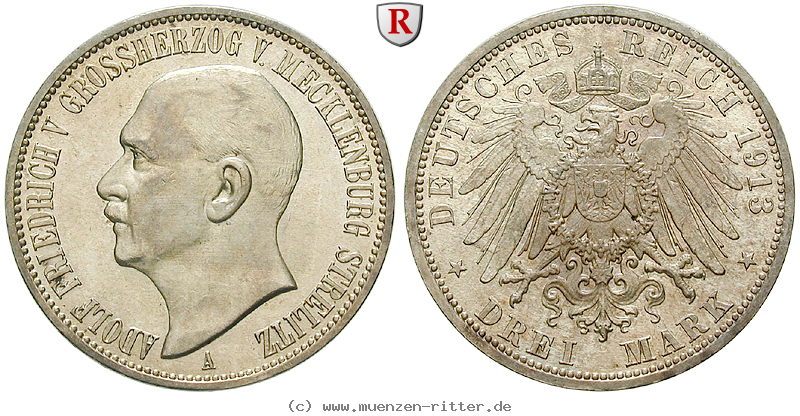Klicken Sie auf das Bild um es auf Ihrem Rechner zu speichern deutsches-kaiserreich-adolf-friedrich-v-3-mark/ejae7647.jpg