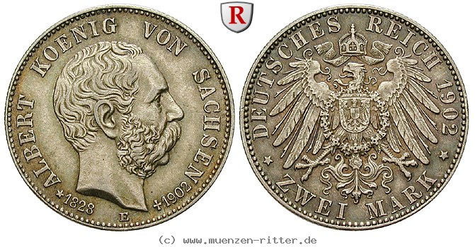 Klicken Sie auf das Bild um es auf Ihrem Rechner zu speichern deutsches-kaiserreich-albert-2-mark/95678.jpg