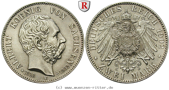 Klicken Sie auf das Bild um es auf Ihrem Rechner zu speichern deutsches-kaiserreich-albert-2-mark/96139.jpg