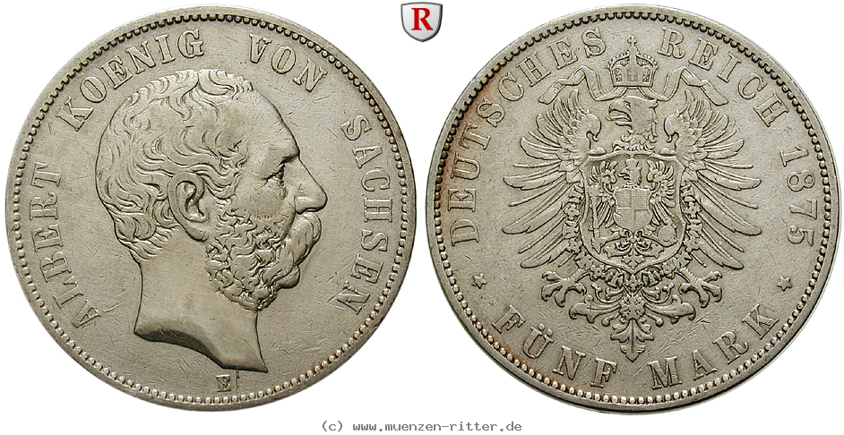 Klicken Sie auf das Bild um es auf Ihrem Rechner zu speichern deutsches-kaiserreich-albert-5-mark/101686.jpg