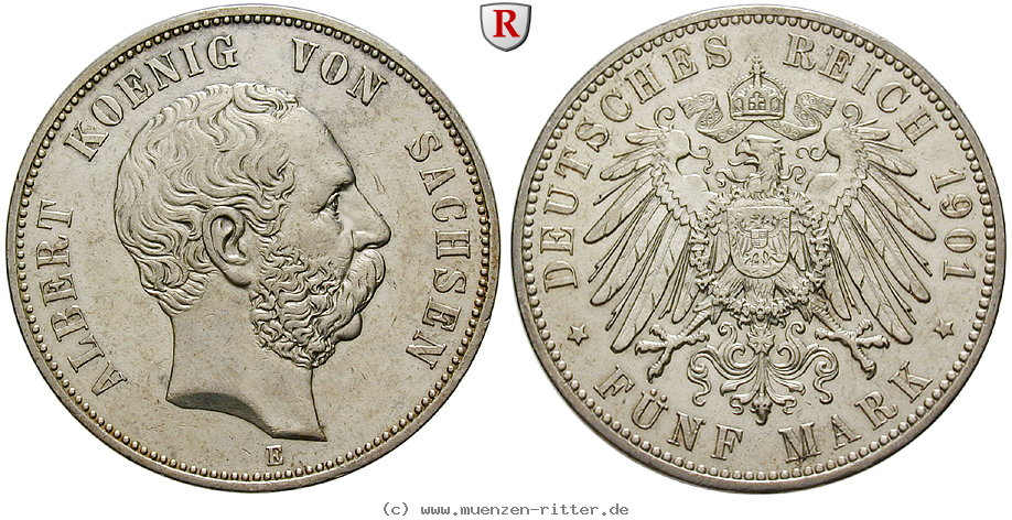 deutsches-kaiserreich-albert-5-mark/104037.jpg