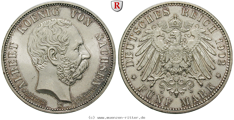 Klicken Sie auf das Bild um es auf Ihrem Rechner zu speichern deutsches-kaiserreich-albert-5-mark/11245.jpg