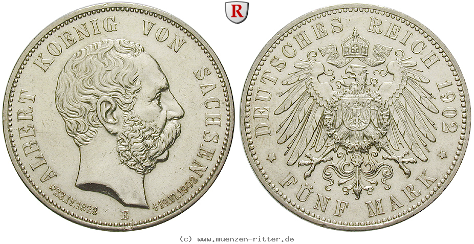Klicken Sie auf das Bild um es auf Ihrem Rechner zu speichern deutsches-kaiserreich-albert-5-mark/32069.jpg