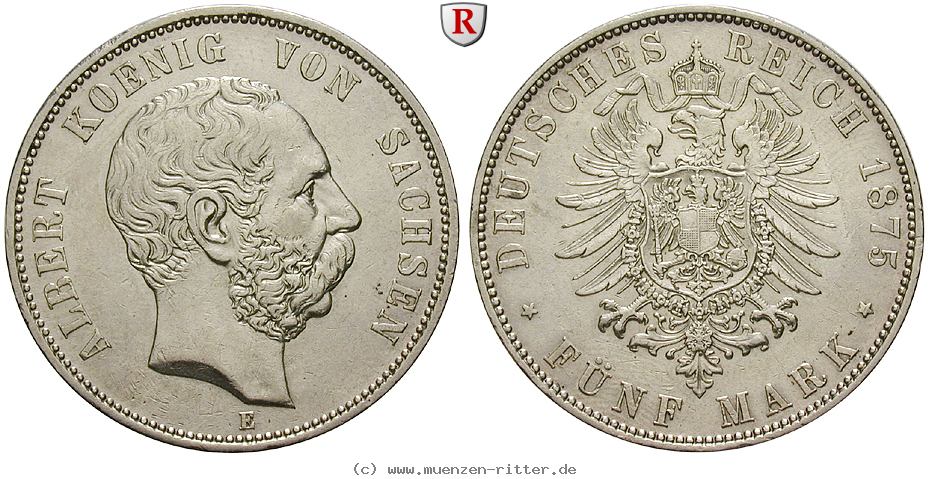 Klicken Sie auf das Bild um es auf Ihrem Rechner zu speichern deutsches-kaiserreich-albert-5-mark/34711.jpg