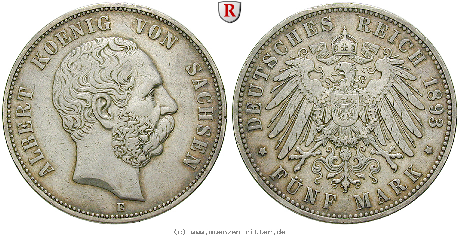 Klicken Sie auf das Bild um es auf Ihrem Rechner zu speichern deutsches-kaiserreich-albert-5-mark/58679.jpg