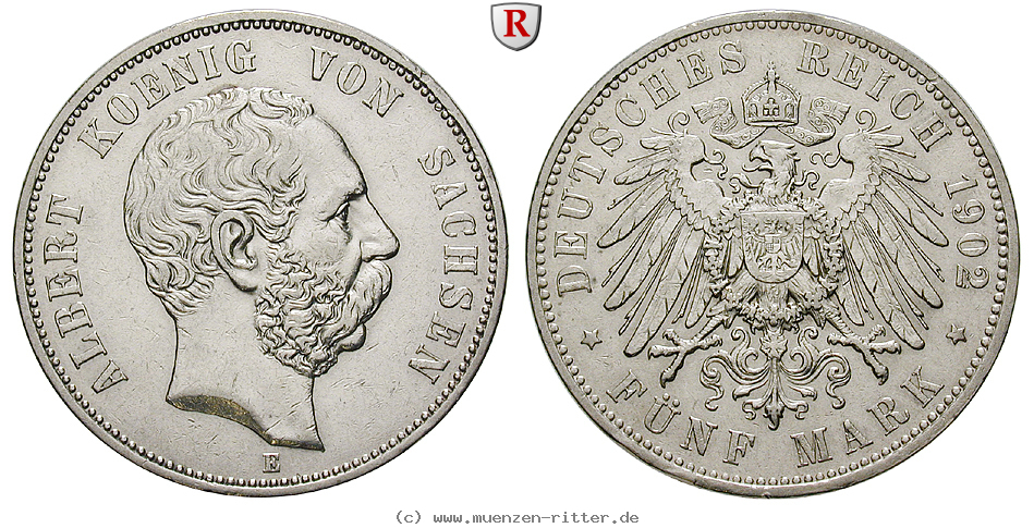 Klicken Sie auf das Bild um es auf Ihrem Rechner zu speichern deutsches-kaiserreich-albert-5-mark/61216.jpg