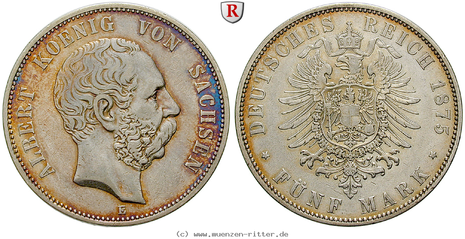 Klicken Sie auf das Bild um es auf Ihrem Rechner zu speichern deutsches-kaiserreich-albert-5-mark/68731.jpg