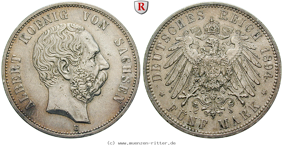 Klicken Sie auf das Bild um es auf Ihrem Rechner zu speichern deutsches-kaiserreich-albert-5-mark/71370.jpg