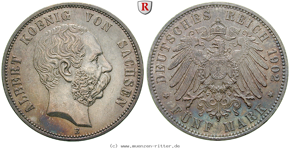 Klicken Sie auf das Bild um es auf Ihrem Rechner zu speichern deutsches-kaiserreich-albert-5-mark/76234.jpg