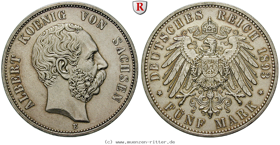Klicken Sie auf das Bild um es auf Ihrem Rechner zu speichern deutsches-kaiserreich-albert-5-mark/84905.jpg