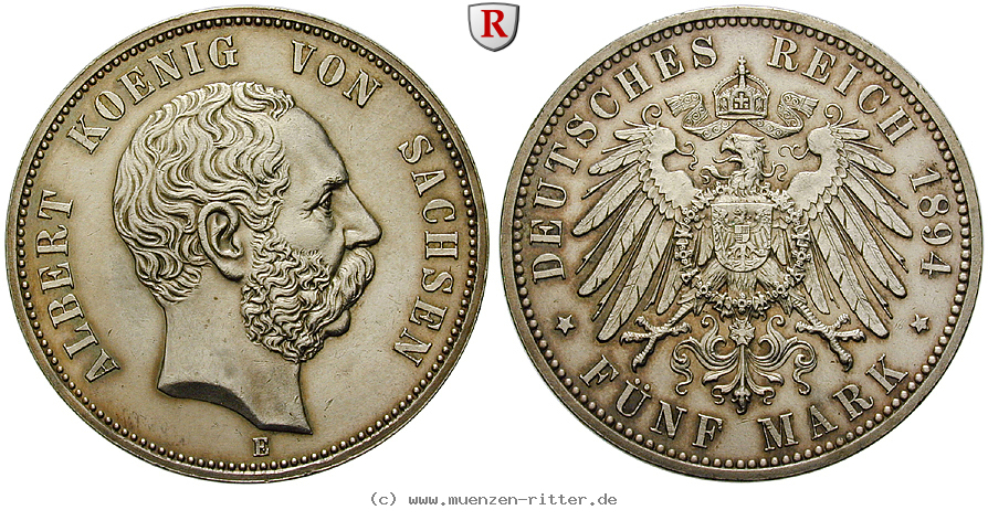deutsches-kaiserreich-albert-5-mark/84906.jpg