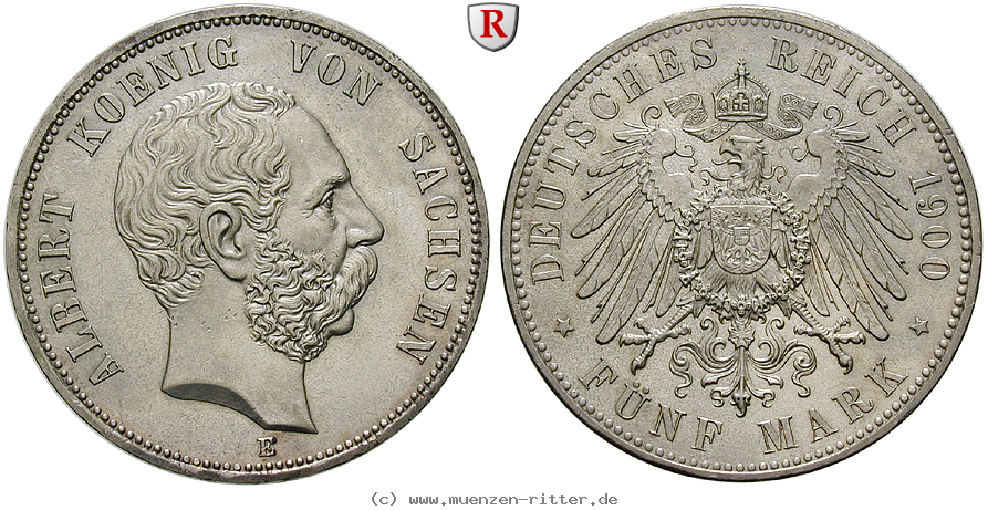 Klicken Sie auf das Bild um es auf Ihrem Rechner zu speichern deutsches-kaiserreich-albert-5-mark/84908.jpg