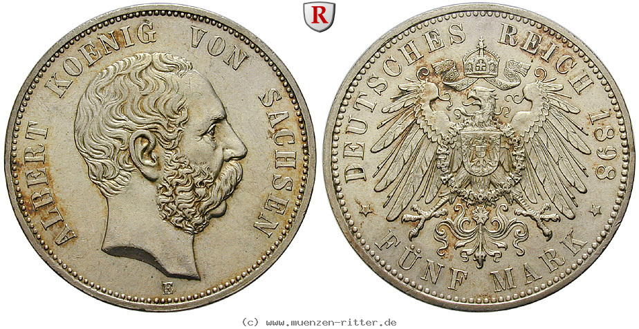 Klicken Sie auf das Bild um es auf Ihrem Rechner zu speichern deutsches-kaiserreich-albert-5-mark/89601.jpg