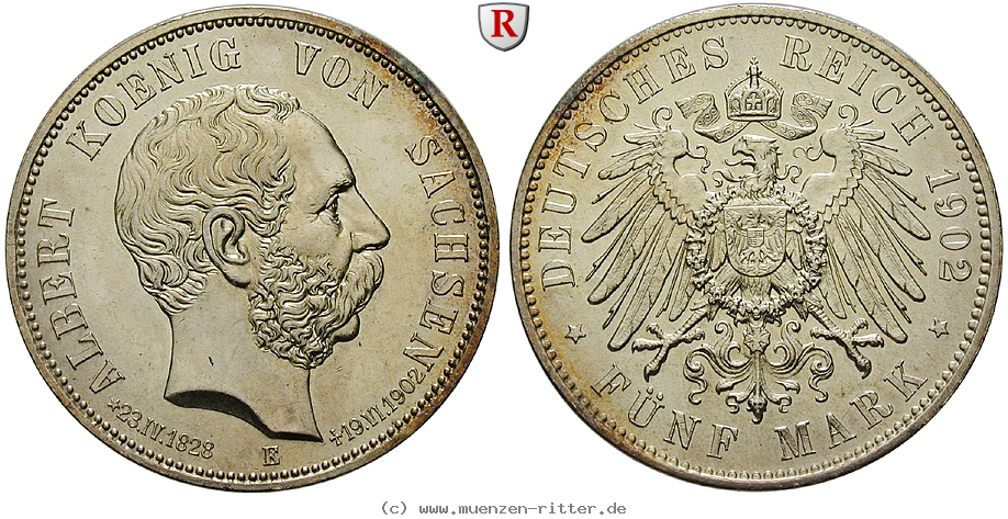 Klicken Sie auf das Bild um es auf Ihrem Rechner zu speichern deutsches-kaiserreich-albert-5-mark/97042.jpg